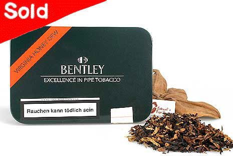 Bentley Virginia Honey Dew Pipe tobacco 100g Tin